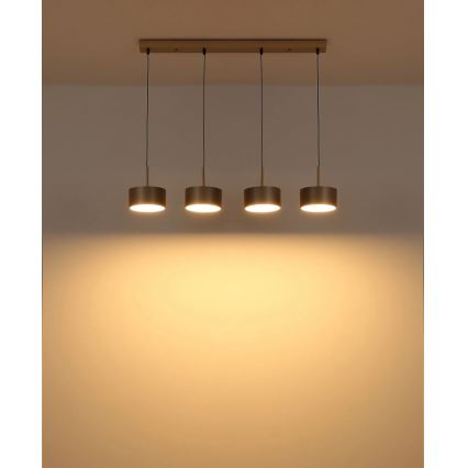 Globo - Cable-Suspended LED Pendant LED/40W/230V 3000K Brass