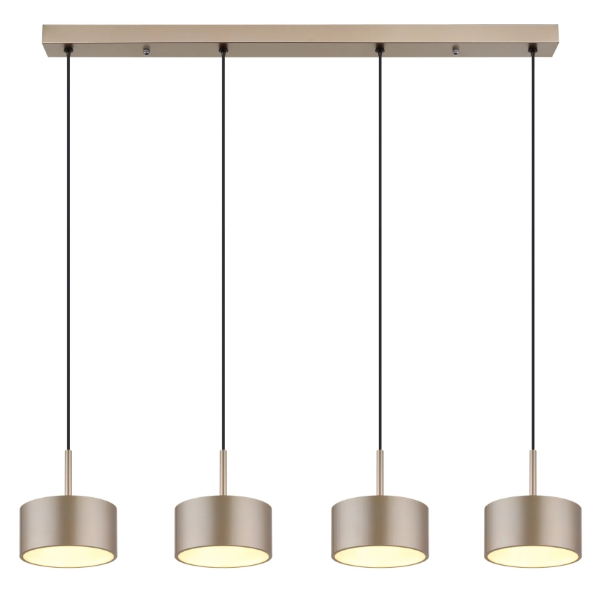 Globo - Cable-Suspended LED Pendant LED/40W/230V 3000K Brass