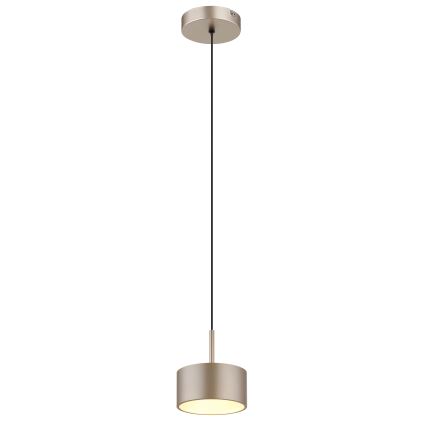Globo - LED Cable Pendant Light, 12W/230V, 3000K, Ø 15 cm, Brass