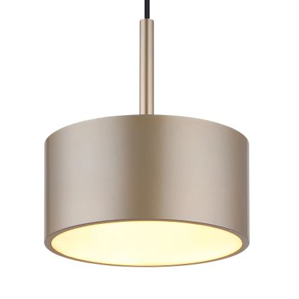 Globo - LED Cable Pendant Light, 12W/230V, 3000K, Ø 15 cm, Brass