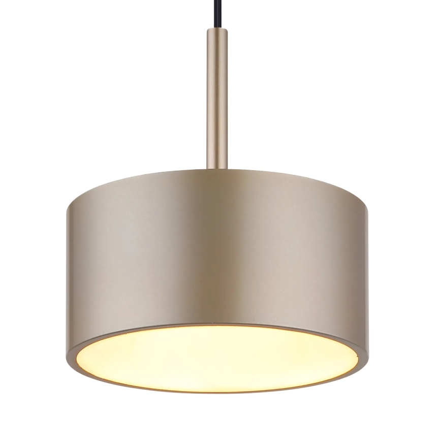 Globo - LED Cable Pendant Light, 12W/230V, 3000K, Ø 15 cm, Brass