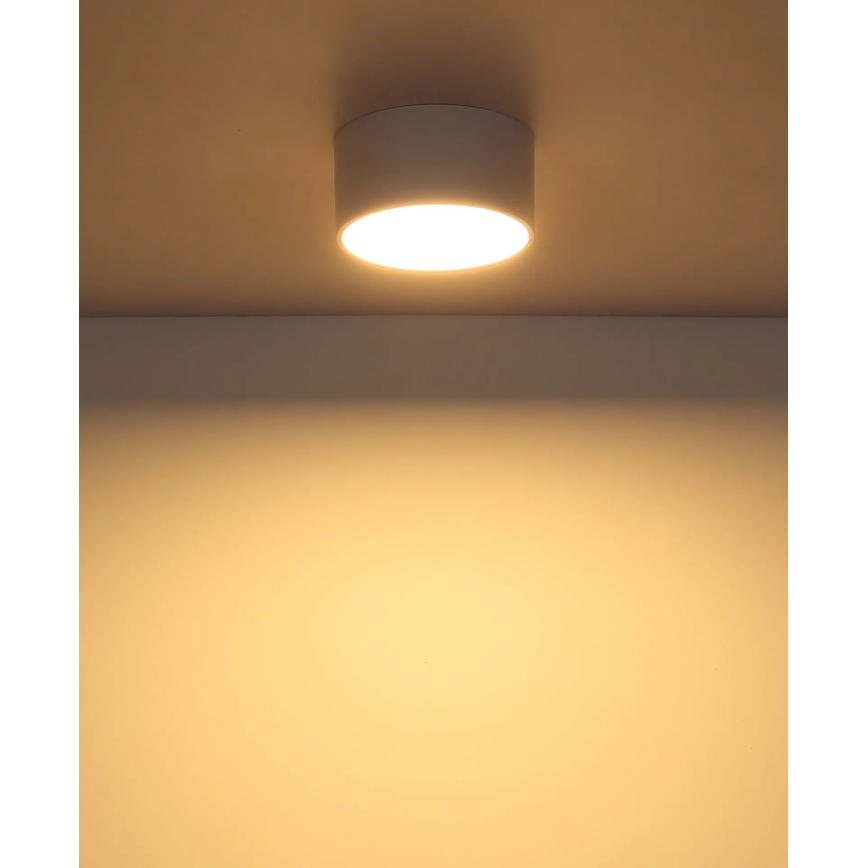 Globo - LED Ceiling Light LED/12W/230V 3000K Ø15 cm White