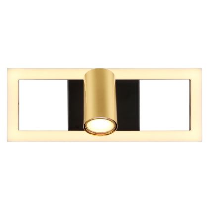 Globo - LED Wall spotlight 1xGU10/5W/230V + LED/12W/230V