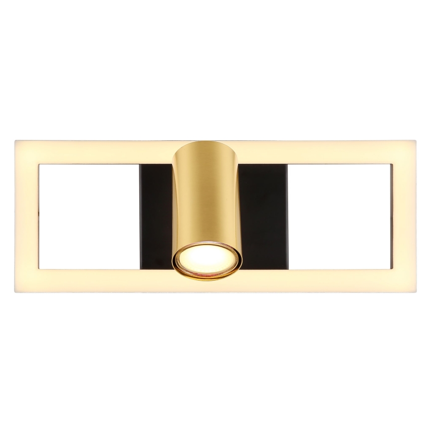 Globo - LED Wall spotlight 1xGU10/5W/230V + LED/12W/230V