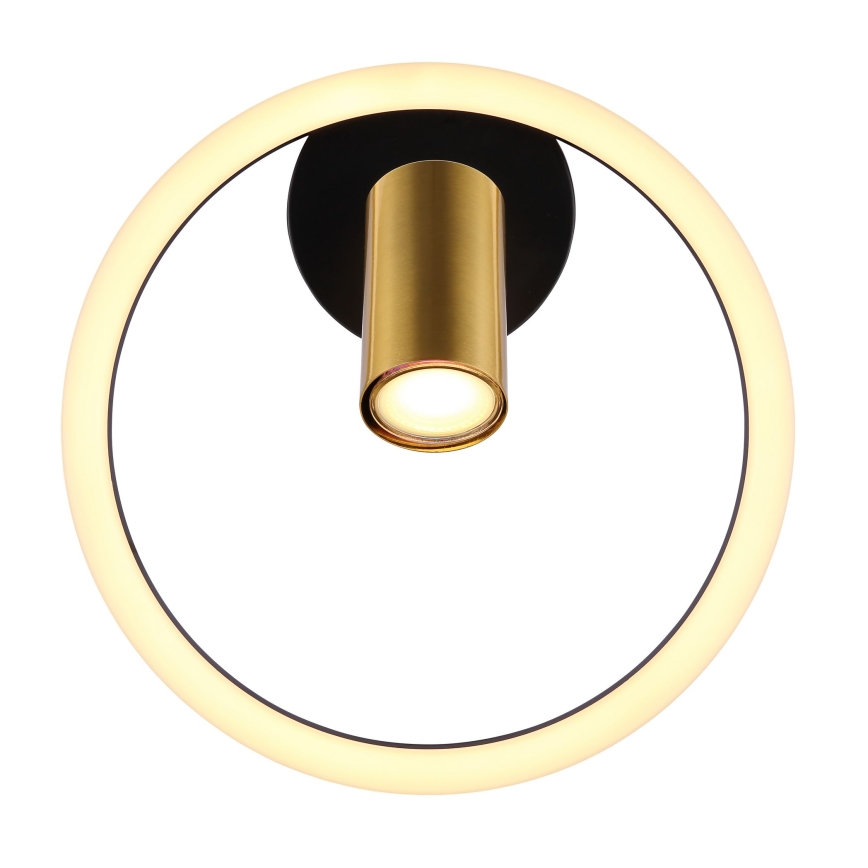 Globo - LED Wall spotlight 1xGU10/5W/230V + LED/12W/230V