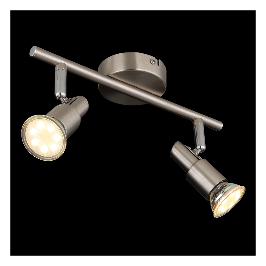 Globo - LED Spotlight 2xGU10/3W/230V