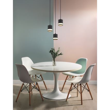 Globo - LED Chandelier on a string 3xGX53/7W/230V 3000K black