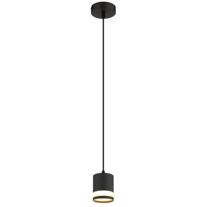 Globo - LED Chandelier on a string 1xGX53/7W/230V 3000K black
