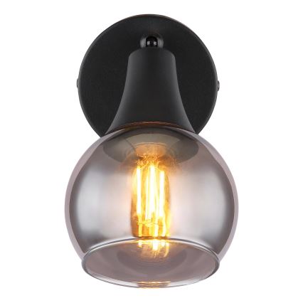 Globo - Wall spotlight 1xE14/40W/230V black