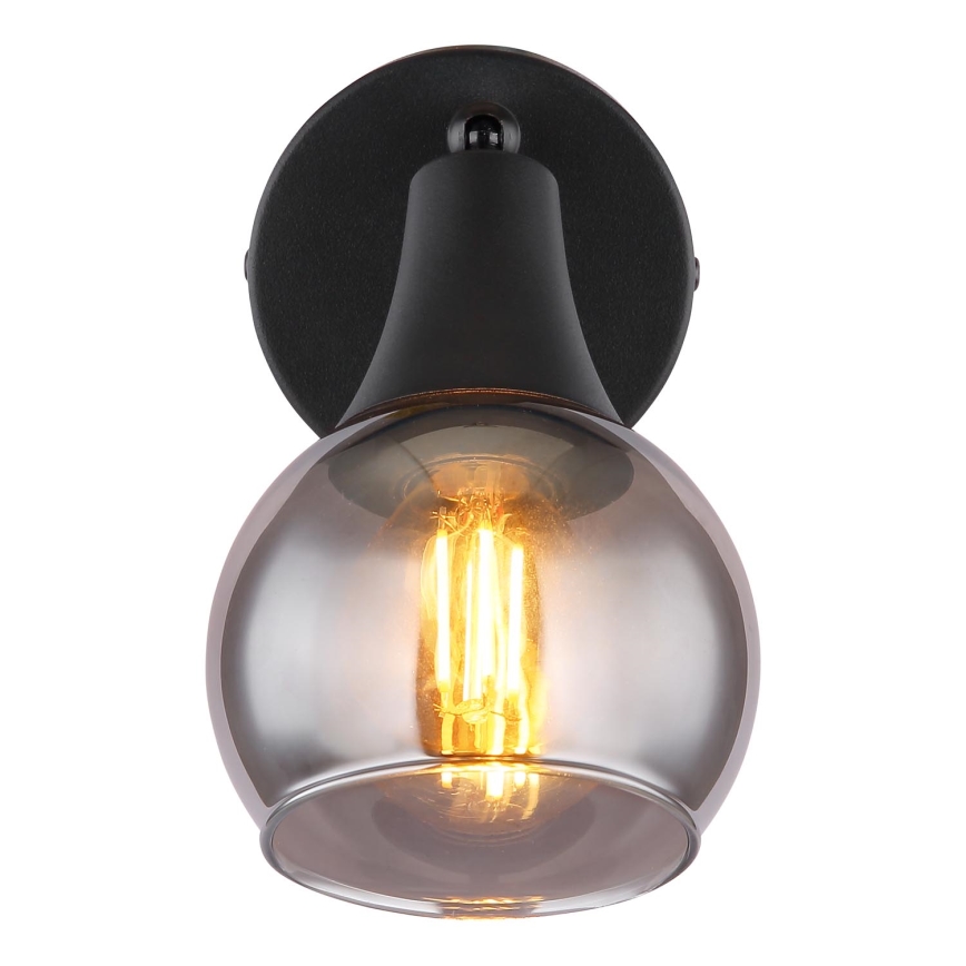 Globo - Wall spotlight 1xE14/40W/230V black