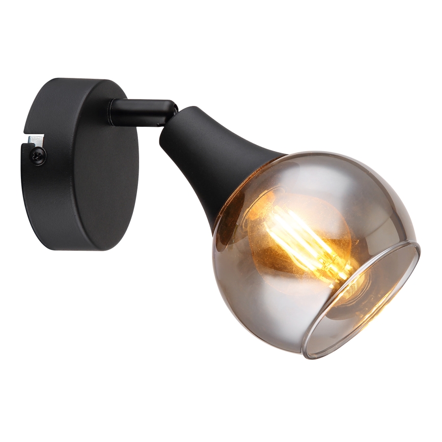 Globo - Wall spotlight 1xE14/40W/230V black