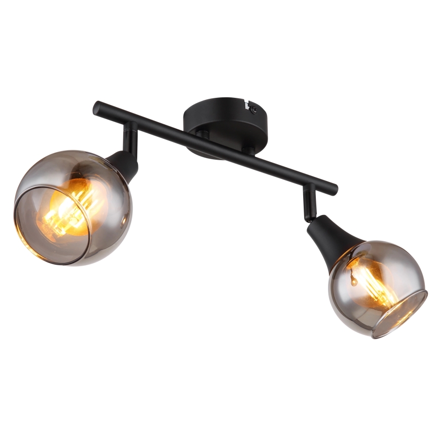 Globo - Spotlight 2xE14/40W/230V black