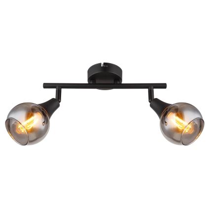 Globo - Spotlight 2xE14/40W/230V black