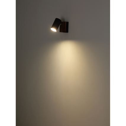 Globo - Wall spotlight 1xGU10/25W/230V black