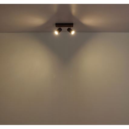 Globo - Spotlight 2xGU10/25W/230V black