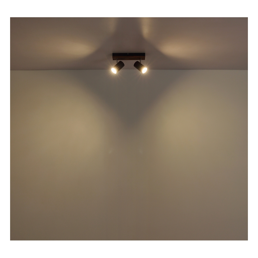 Globo - Spotlight 2xGU10/25W/230V black