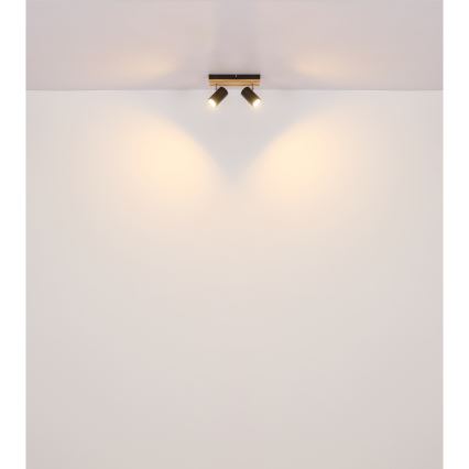 Globo - Spotlight 2xGU10/25W/230V black