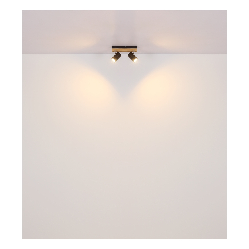 Globo - Spotlight 2xGU10/25W/230V black