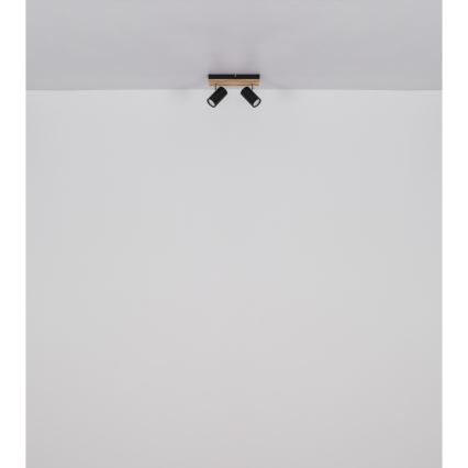 Globo - Spotlight 2xGU10/25W/230V black