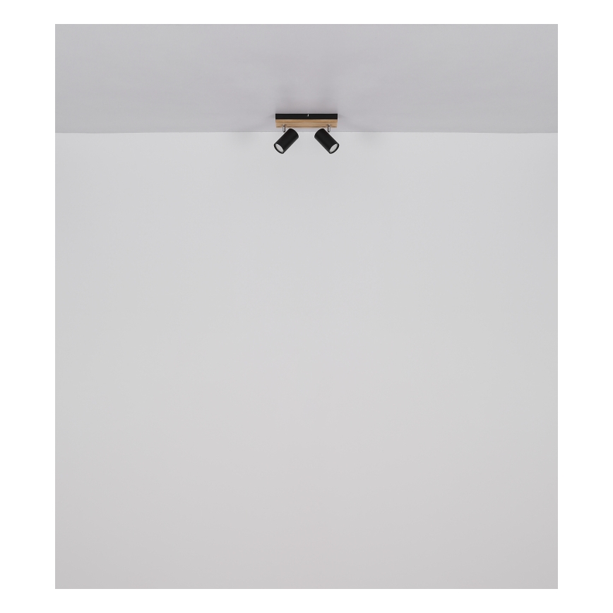 Globo - Spotlight 2xGU10/25W/230V black