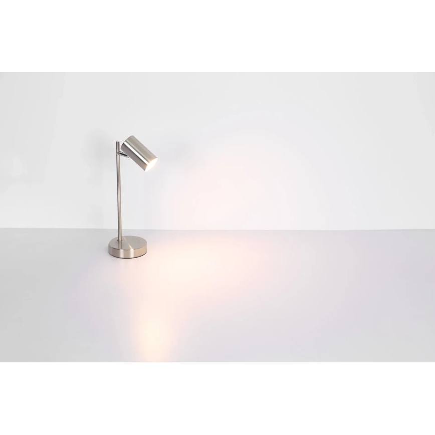 Globo - Table lamp 1xGU10/5W/230V matte chrome