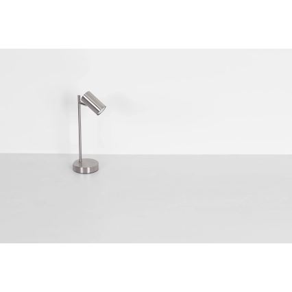 Globo - Table lamp 1xGU10/5W/230V matte chrome