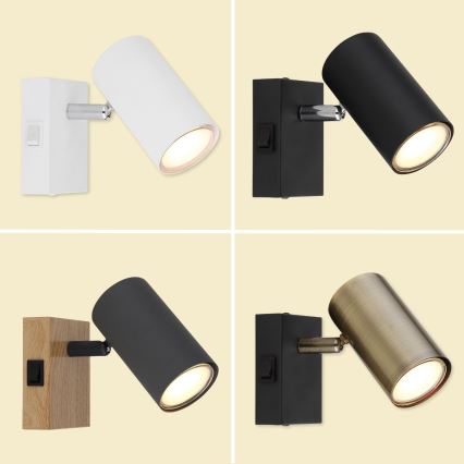 Globo - Wall spotlight 1xGU10/25W/230V gold