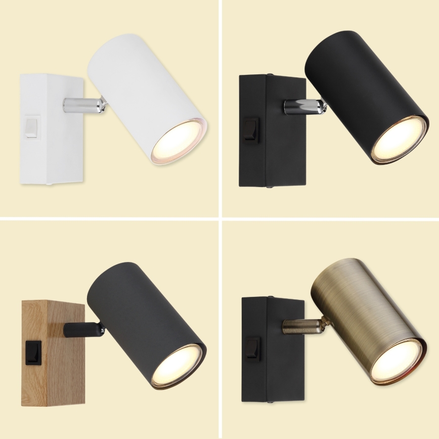 Globo - Wall spotlight 1xGU10/25W/230V gold