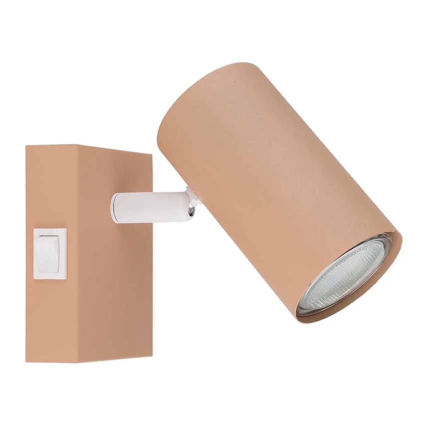 Globo - Wall spotlight 1xGU10/25W/230V orange