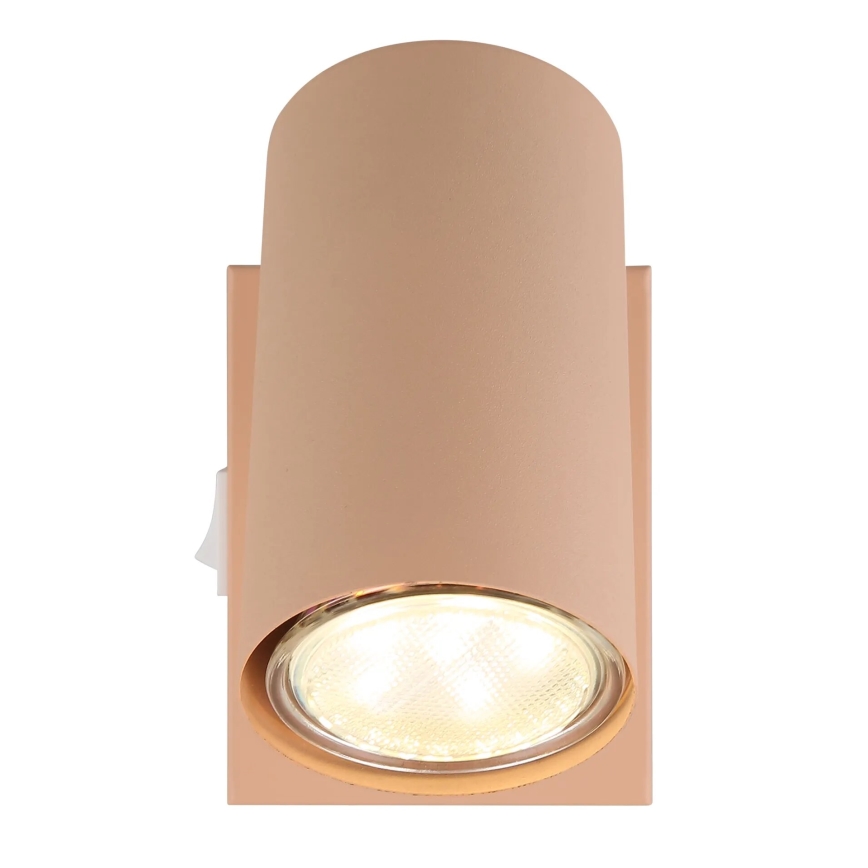 Globo - Wall spotlight 1xGU10/25W/230V orange