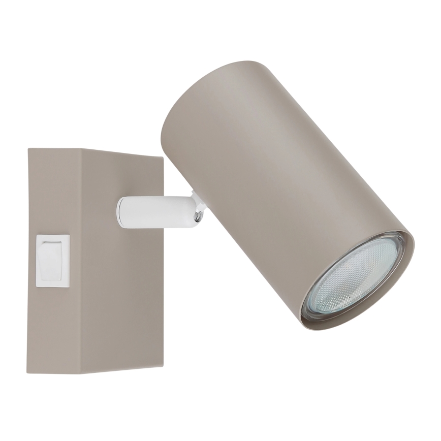 Globo - Wall-mounted spotlight 1xGU10/35W/230V beige