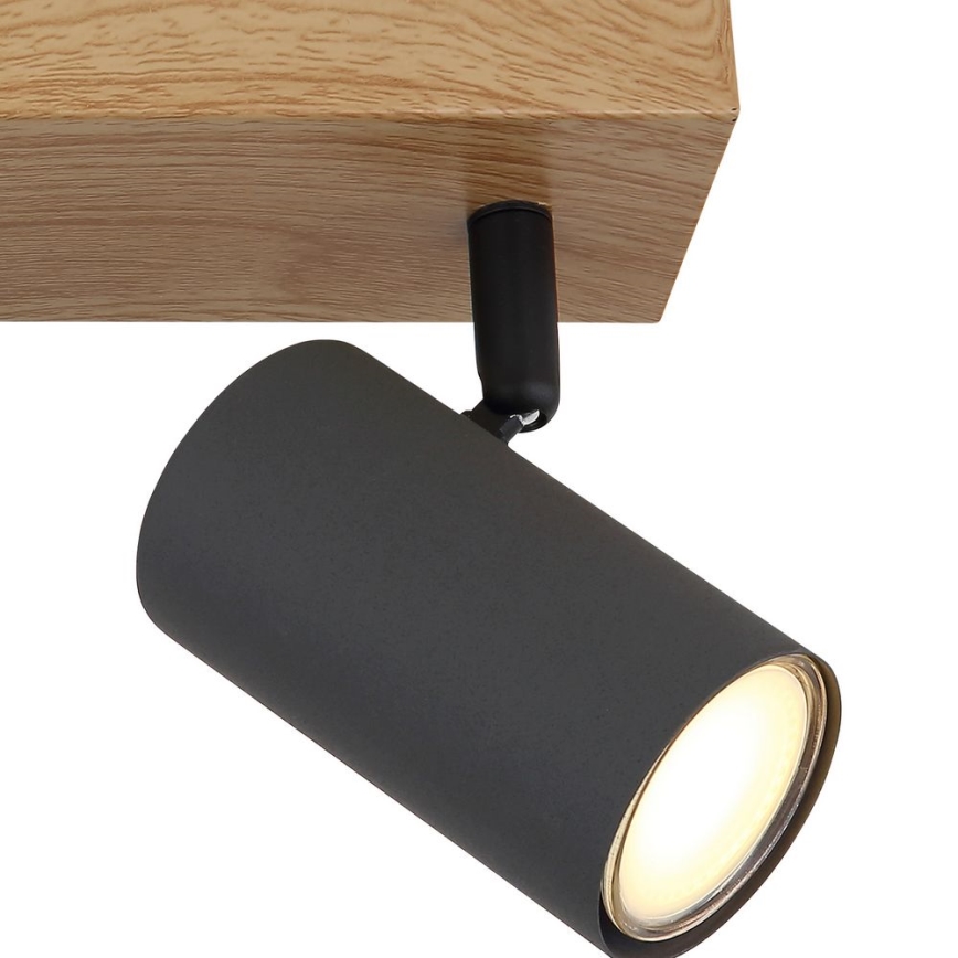 Globo - Spotlight 2xGU10/35W/230V grey/brown