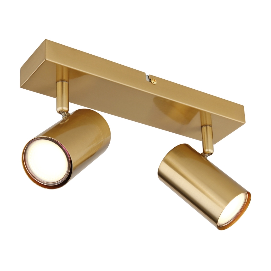 Globo - Spotlight 2xGU10/35W/230V gold