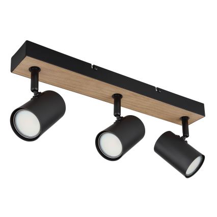 Globo - Spotlight 3xGU10/35W/230V black/brown