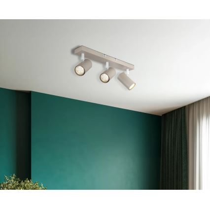 Globo - Spotlight 3xGU10/35W/230V beige