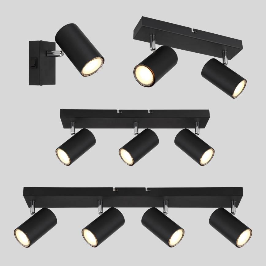 Globo - Spotlight 4xGU10/35W/230V black