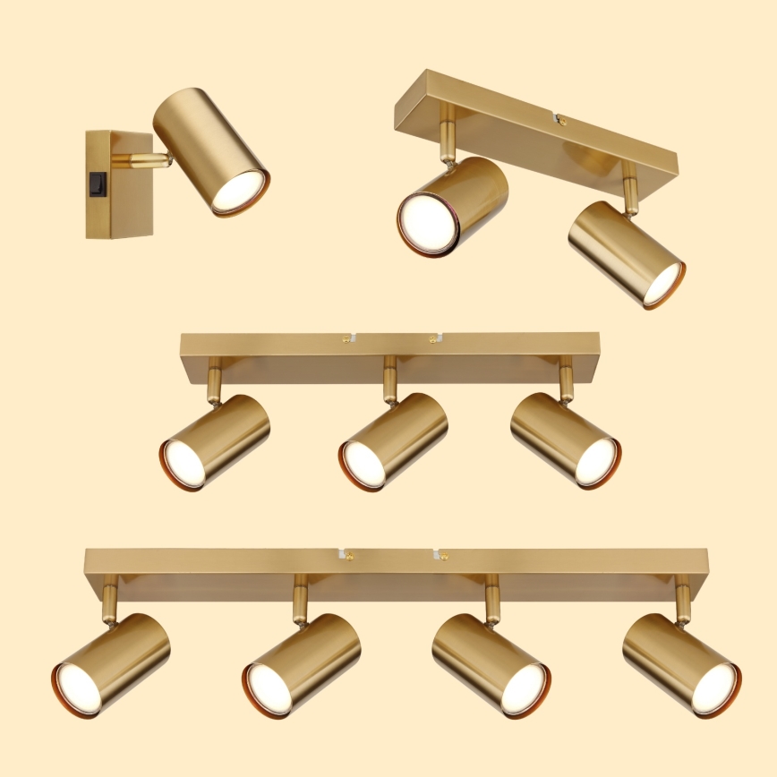 Globo - Spotlight 4xGU10/35W/230V gold