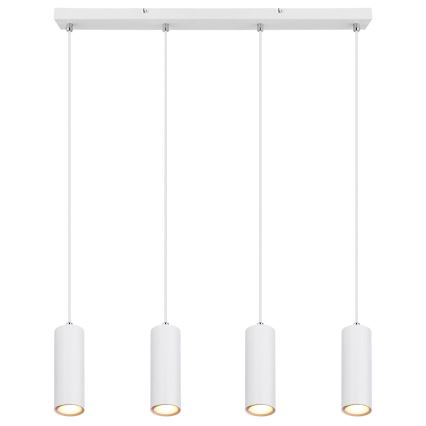 Globo - Chandelier on a string 4xGU10/35W/230V white