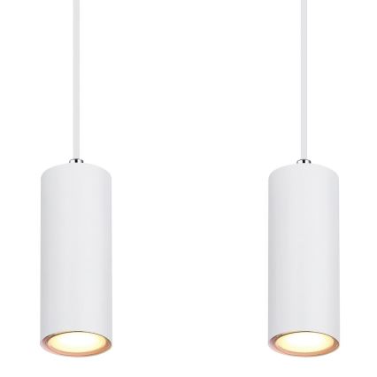 Globo - Chandelier on a string 4xGU10/35W/230V white