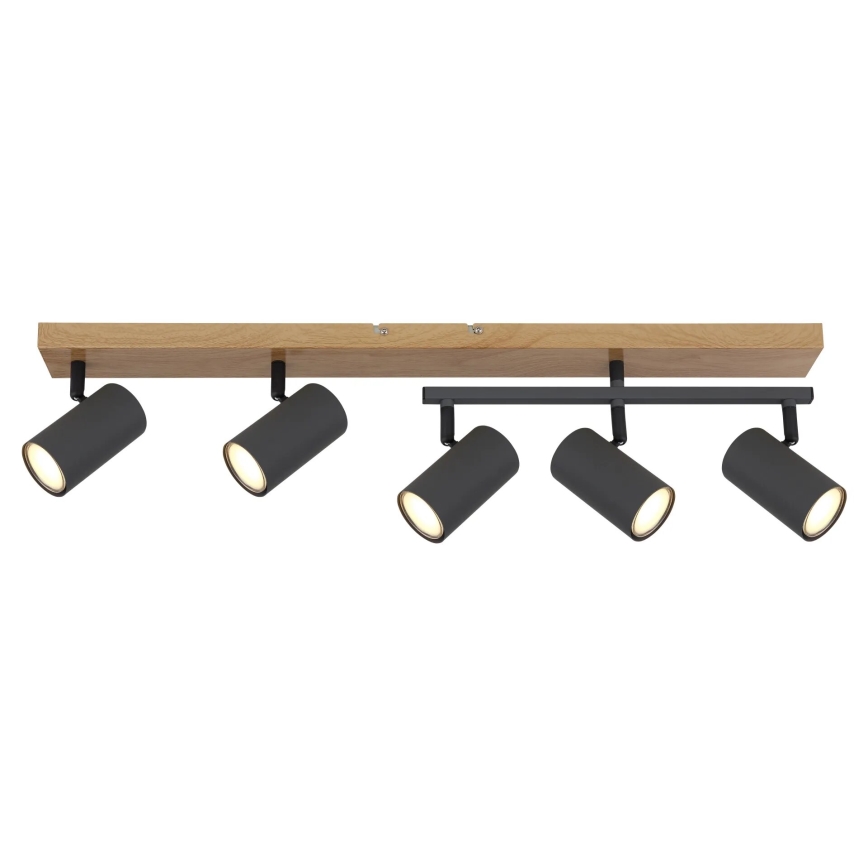 Globo - Spotlight 5xGU10/35W/230V brown/black