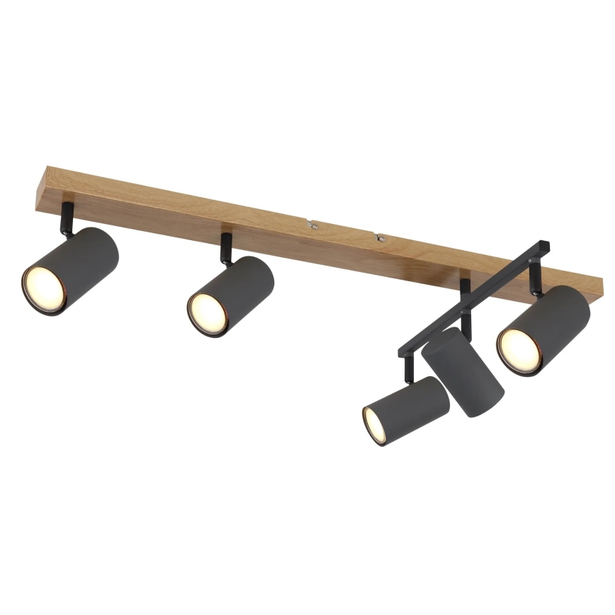 Globo - Spotlight 5xGU10/35W/230V brown/black