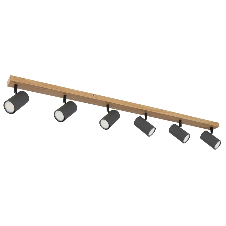 Globo - Spotlight 6xGU10/35W/230V brown/black