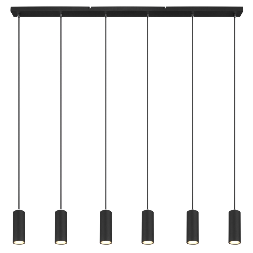 Globo - Cable Pendant Light 6x GU10/35W/230V