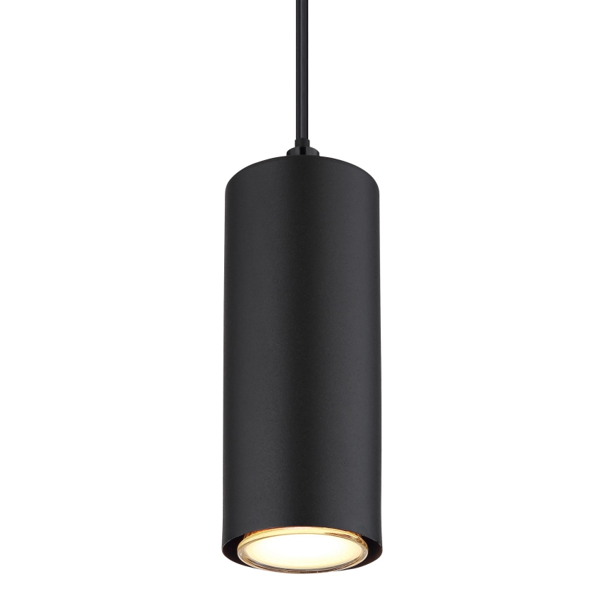 Globo - Chandelier on a string 1xGU10/35W/230V black/brown