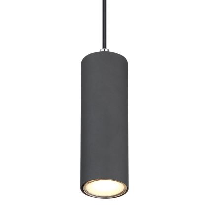 Globo - Chandelier on a string 1xGU10/35W/230V grey/brown
