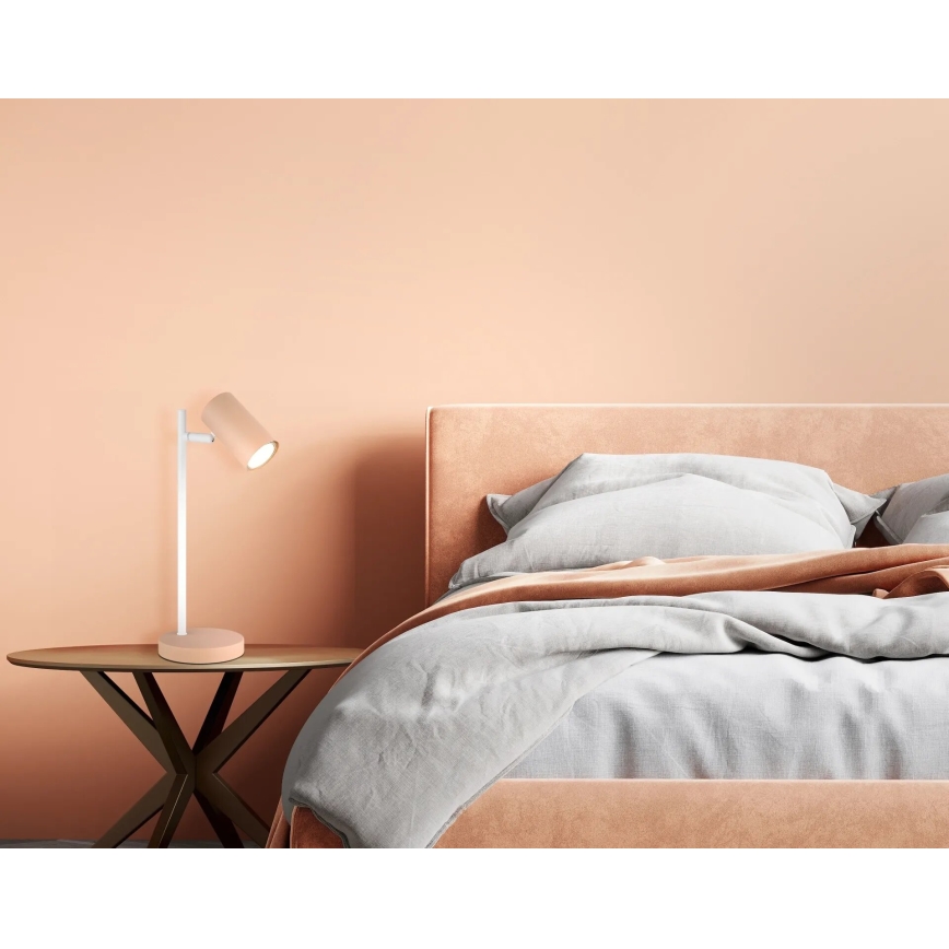 Globo - Table lamp 1xGU10/5W/230V orange