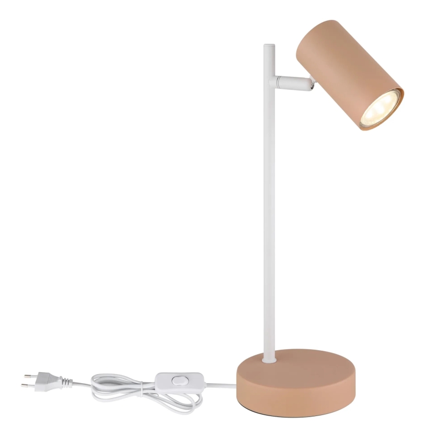 Globo - Table lamp 1xGU10/5W/230V orange