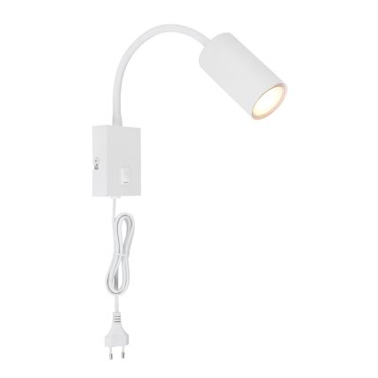 Globo - Flexible wall lamp 1xGU10/25W/230V white