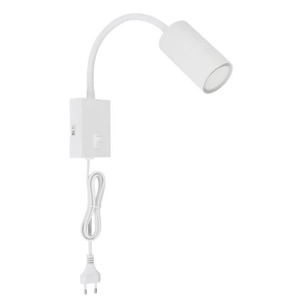 Globo - Flexible wall lamp 1xGU10/25W/230V white