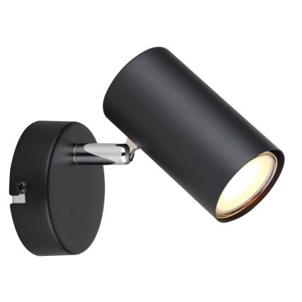 Globo - Wall spotlight 1xGU10/25W/230V black